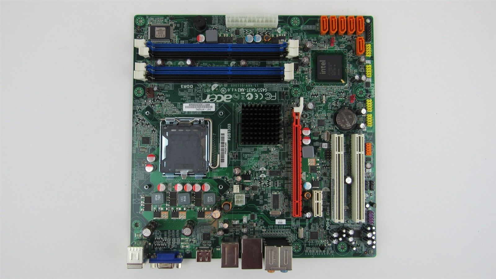 VR Assets > Acer Intel G45 Motherboard LGA 775/Socket T DDR3 G45T G43T-AM3