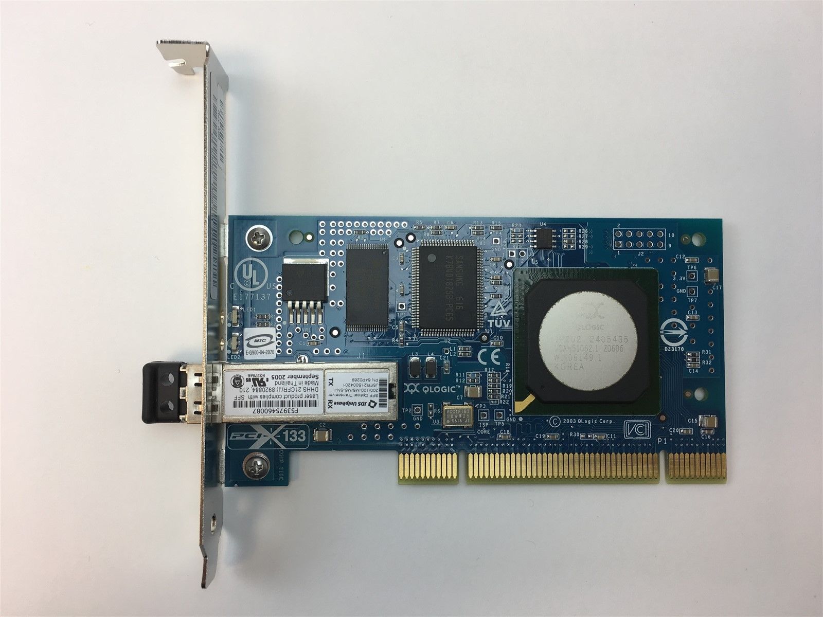 Dell Qlogic QLGC-200 Fiber Channel FC 2GB PCI-X Host Board Card JK062 0JK062