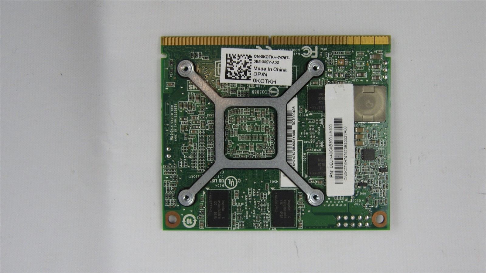 Dell Alienware M15X Series 1GB nVIDIA GT 240M Video Card Kctkh 0KCTKH Genuine 