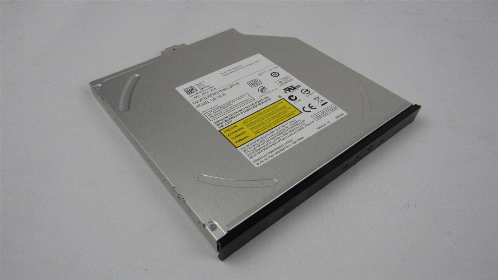 Dell Latitude E6400 Laptop SATA DVD-ROM Optical Drive DU-8A3S XW301 0XW301