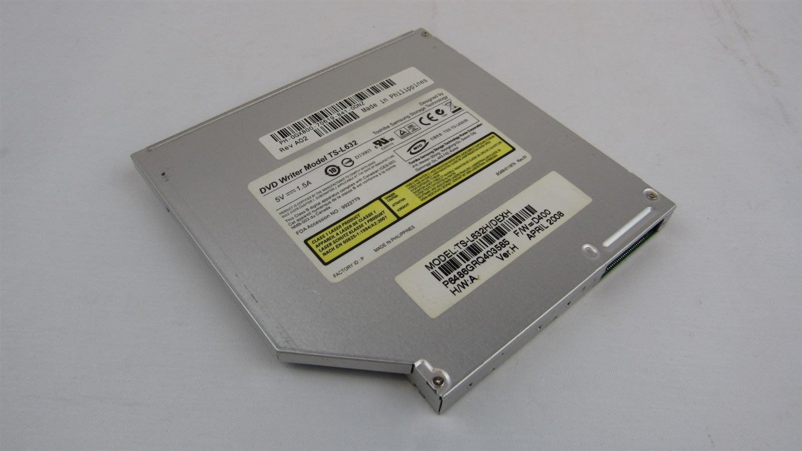 Dell 8X IDE CD/DVD-RW Internal Laptop Optical Drive for Inspiron GX800 0GX800