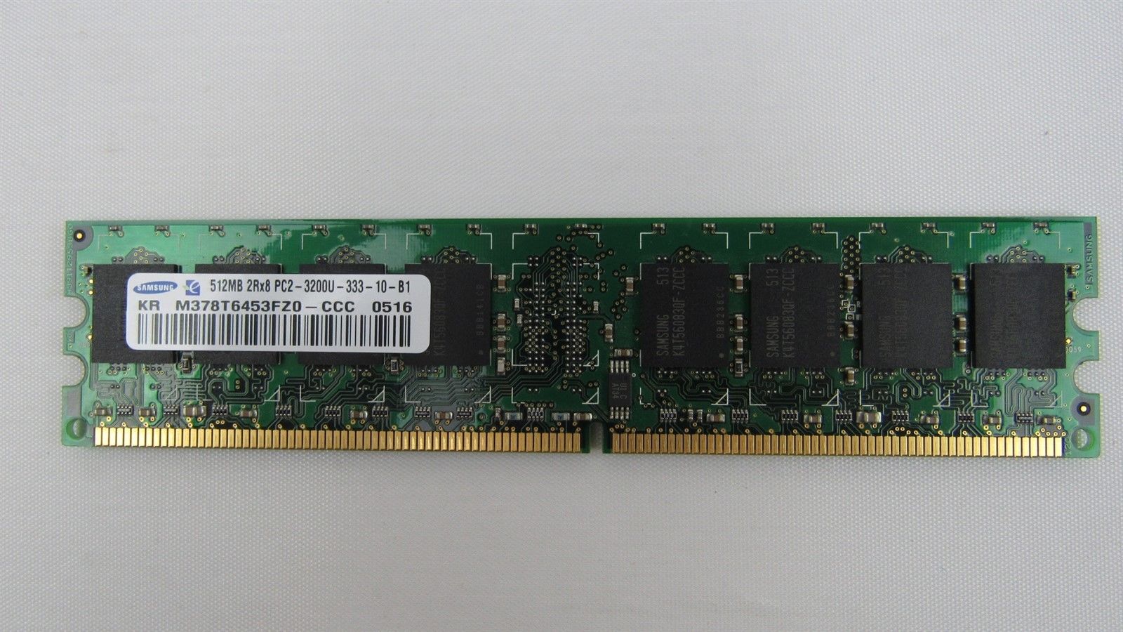 Dell 512MB PC2-3200 DDR2-400MHz non-ECC CL3 240-Pin DIMM Memory Y5912 0Y5912