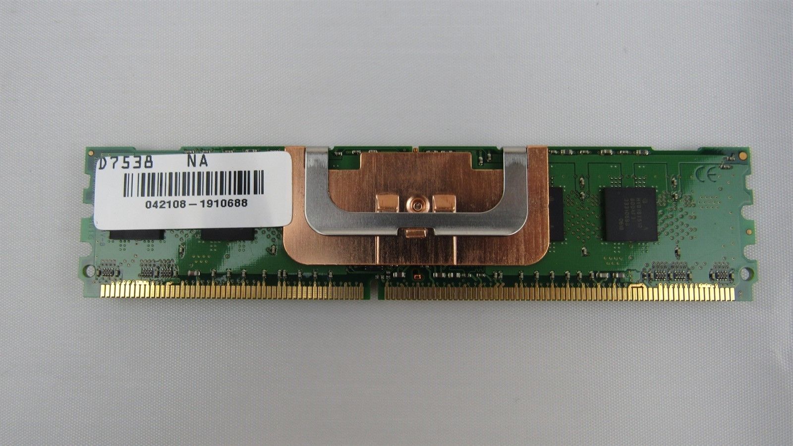 Dell 512MB PC2-4200 DDR2-533MHz non-ECC CL4 240-Pin DIMM Memory D7538 0D7538