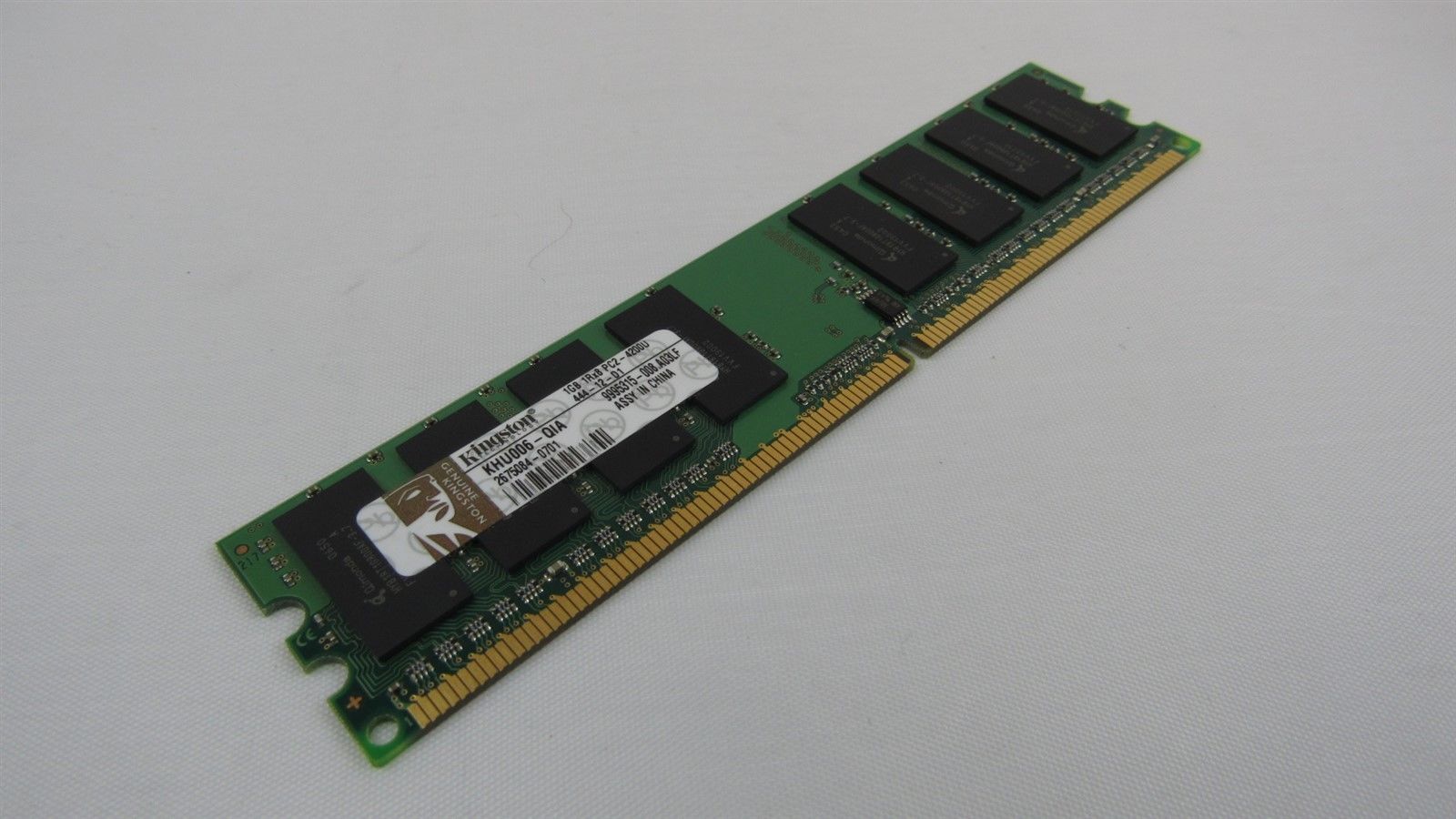 Dell 1GB PC2-4200 DDR2-533MHz non-ECC CL4 240-Pin DIMM Memory HU006 0HU006