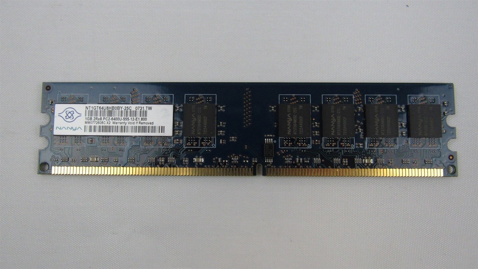 Dell 1GB PC2-5300 DDR2-667MHz non-ECC 240-Pin DIMM Memory WM552 0WM552