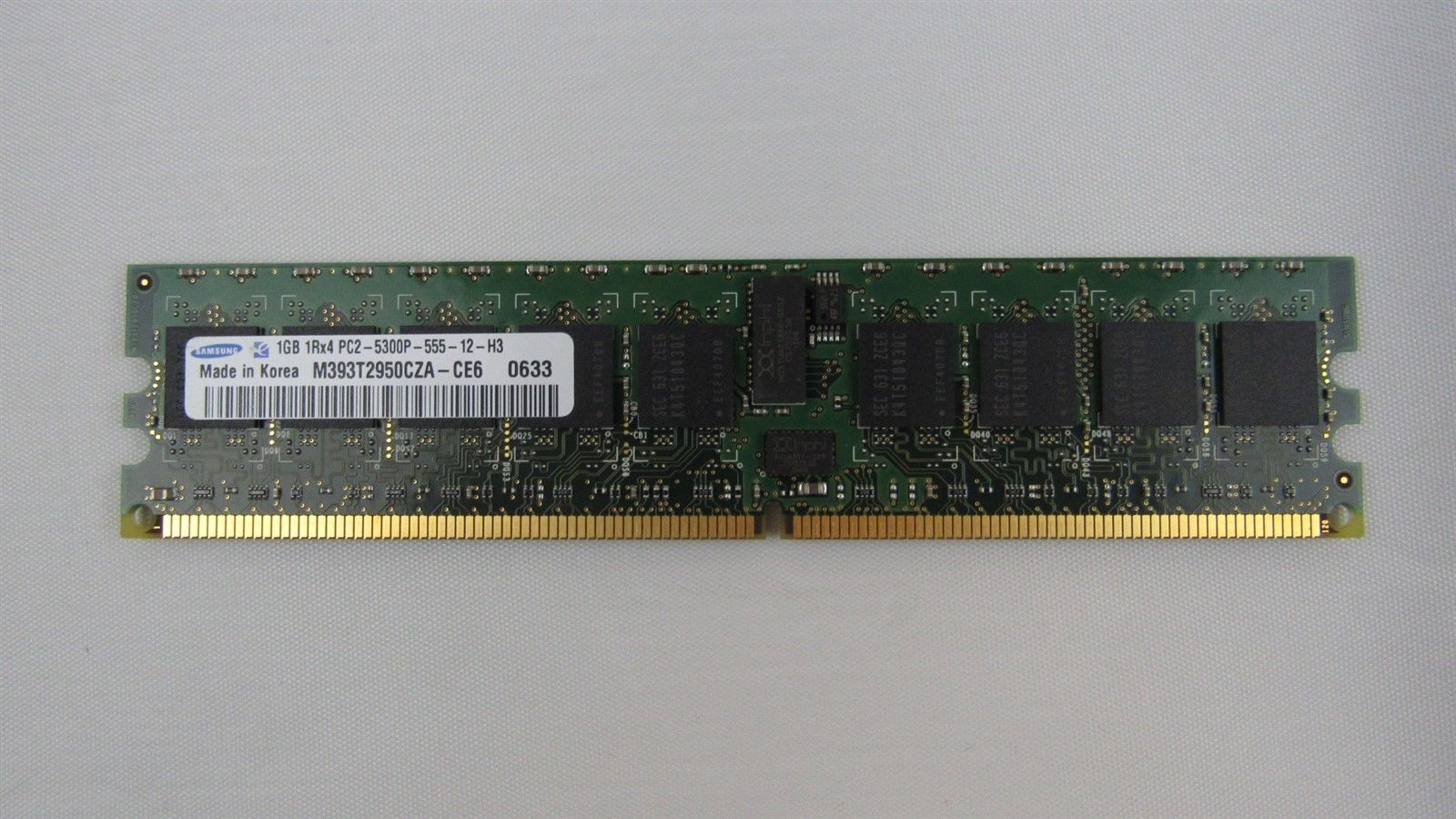 Dell 1GB PC2-5300 DDR2-667MHz ECC CL5 240-Pin DIMM Memory DK581 0DK581