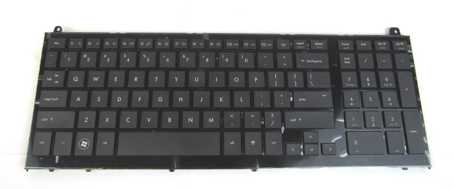 HP ProBook 4520s 4525s US Keyboard With Frame Black V112130DS1 598691-001