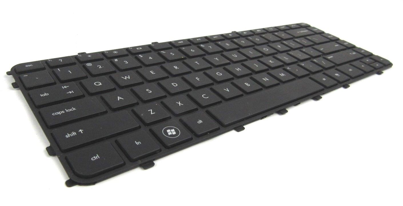 HP SleekBook 6-1100 6-1010 US Keyboard Black PK130QJ2B00 686836-001