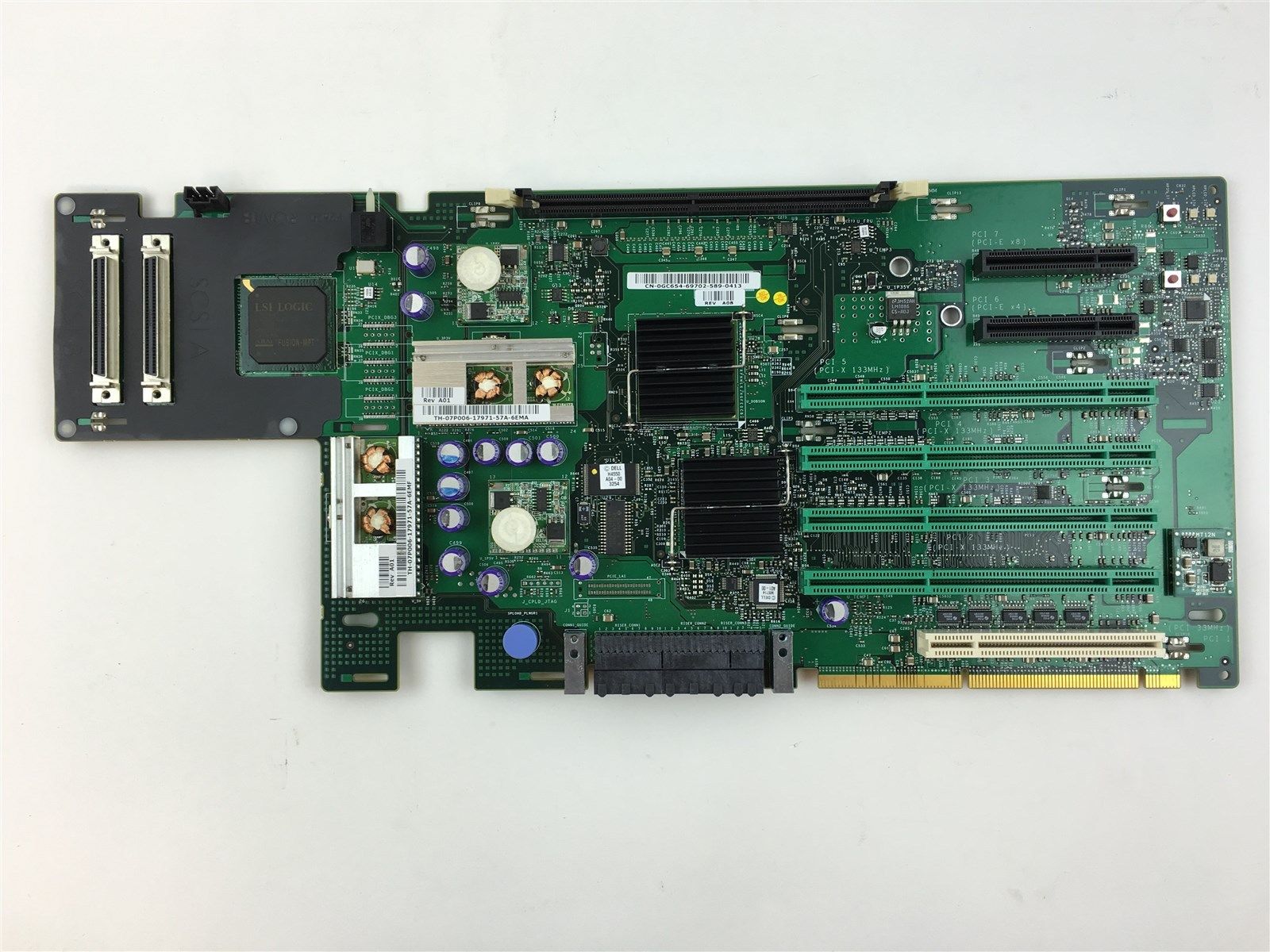 Dell PowerEdge 2800 PCI-E PCI-X Riser Card Board 0GC654 GC654
