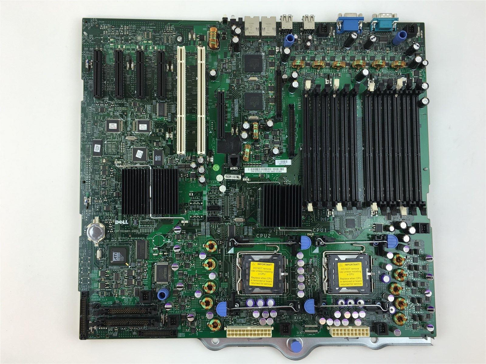 Dell PowerEdge 2900 LGA 771 Socket J Server System Motherboard 0J7551 J7551