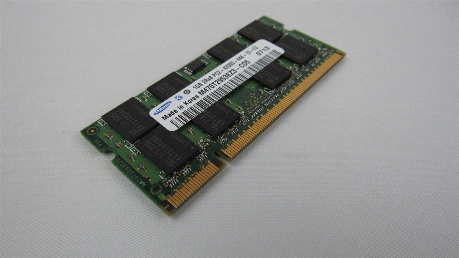Dell 1GB PC2-5300 DDR2-667MHz non-ECC CL5 200-Pin SoDimm Memory W5966 0W5966