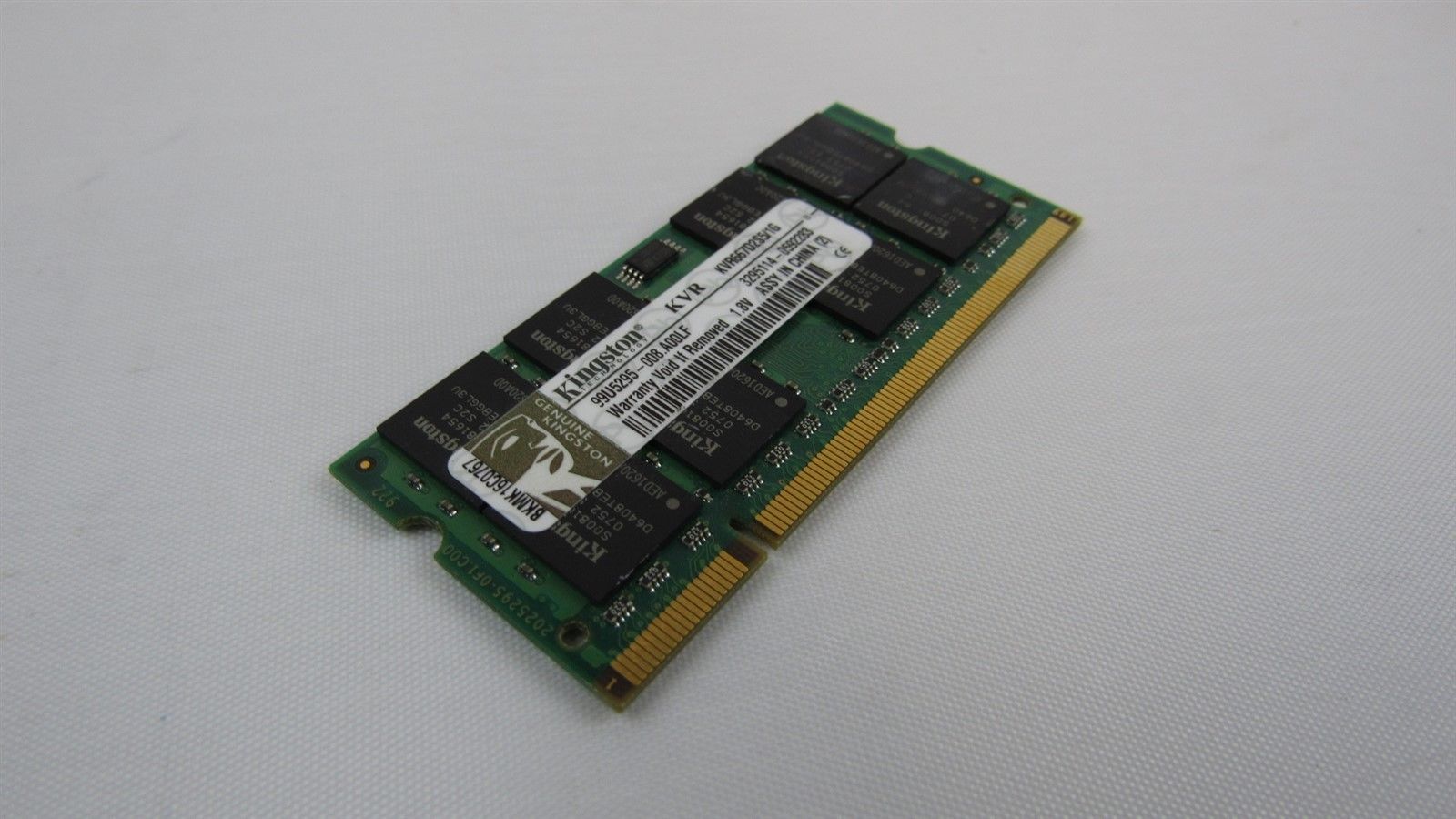Kingston 1GB PC2-5300 DDR2-667MHz non-ECC CL5 200-Pin SoDimm KVR667D2S5/1G