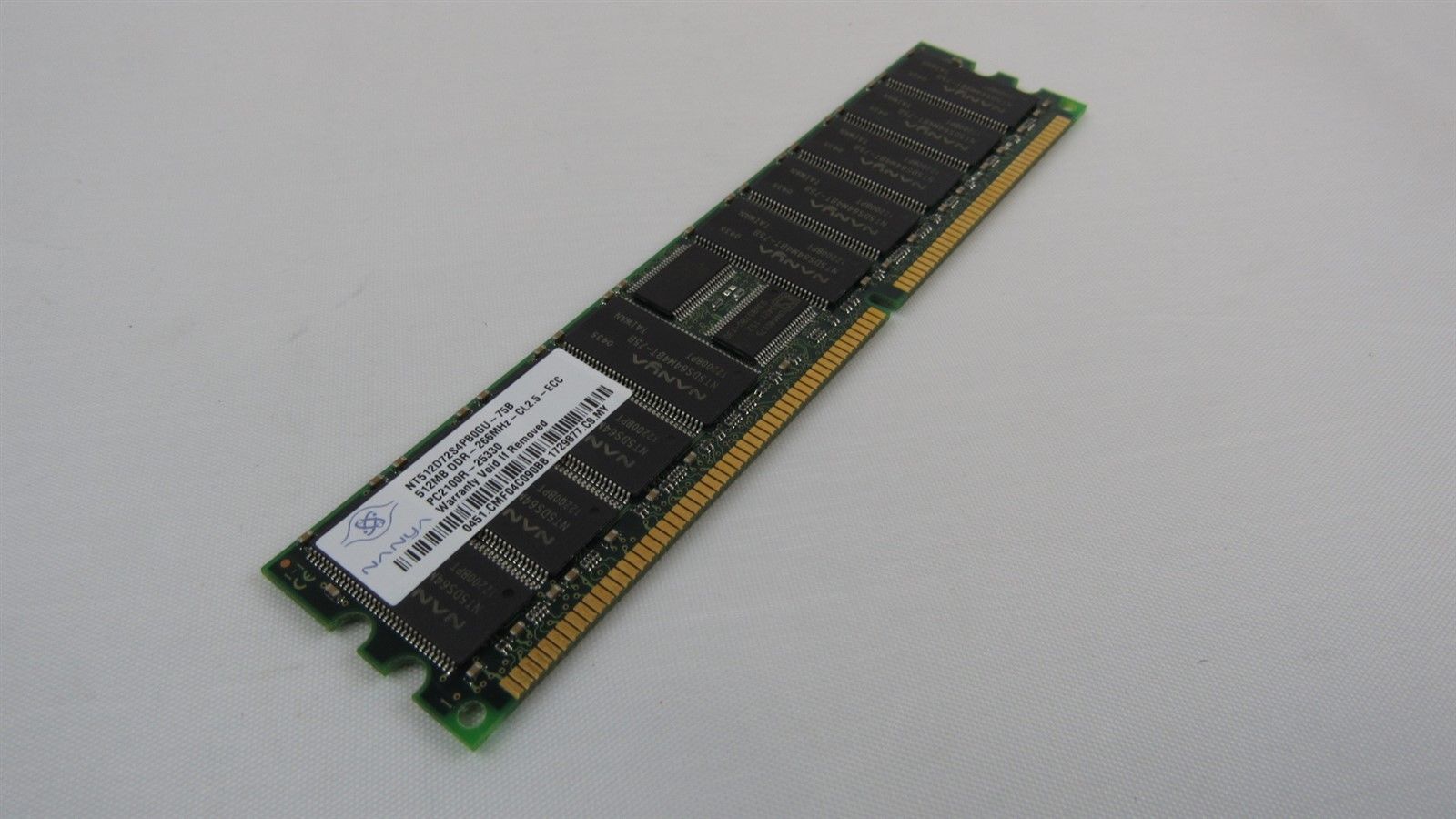 Dell 512MB PC-2100 DDR-266MHz ECC CL2.5 184-Pin DIMM Memory 9U174 09U174
