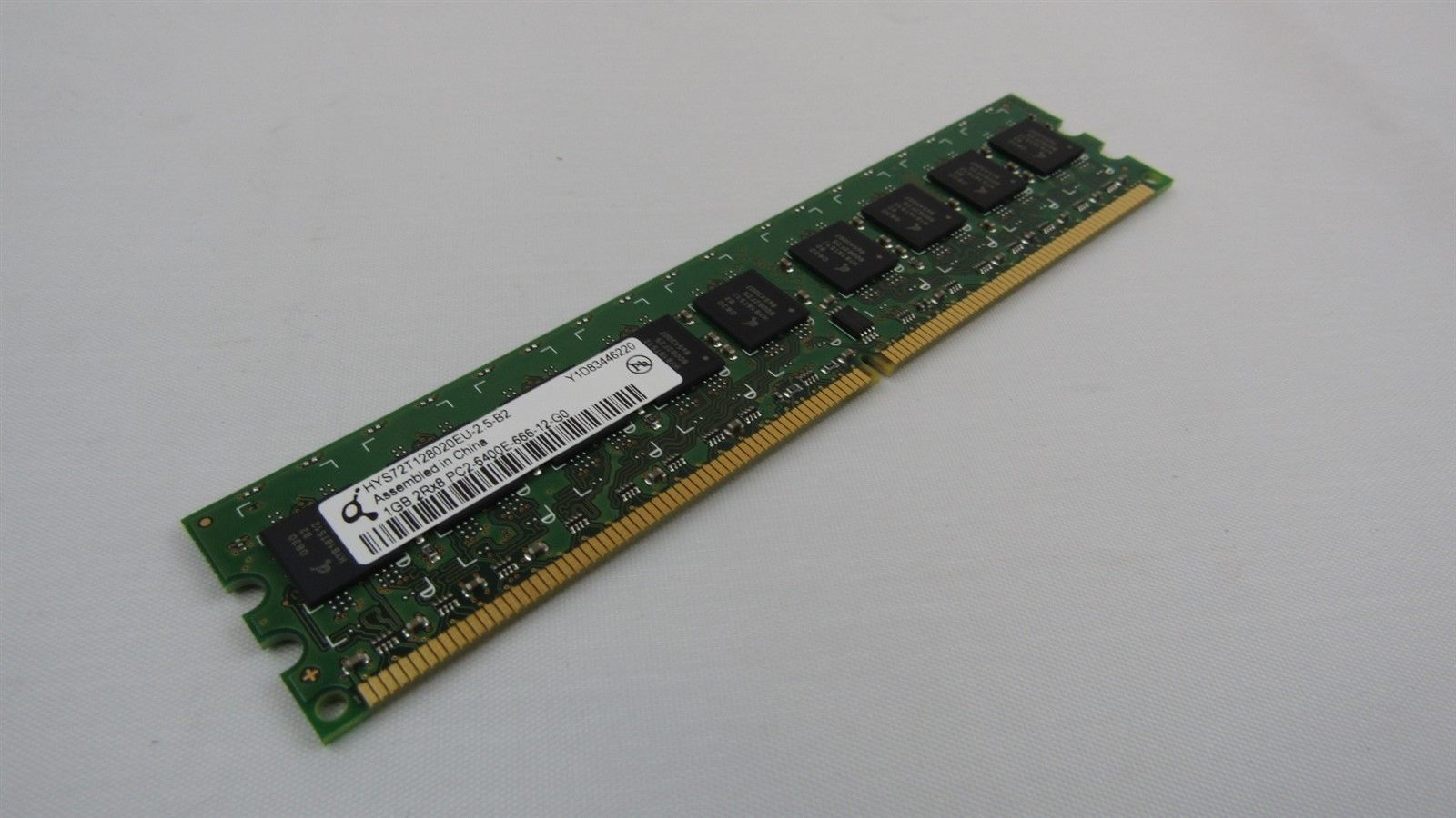 Dell 1GB PC2-6400E DDR-266Mhz ECC CL2.5 184-Pin DIMM Memory KN992 0KN992