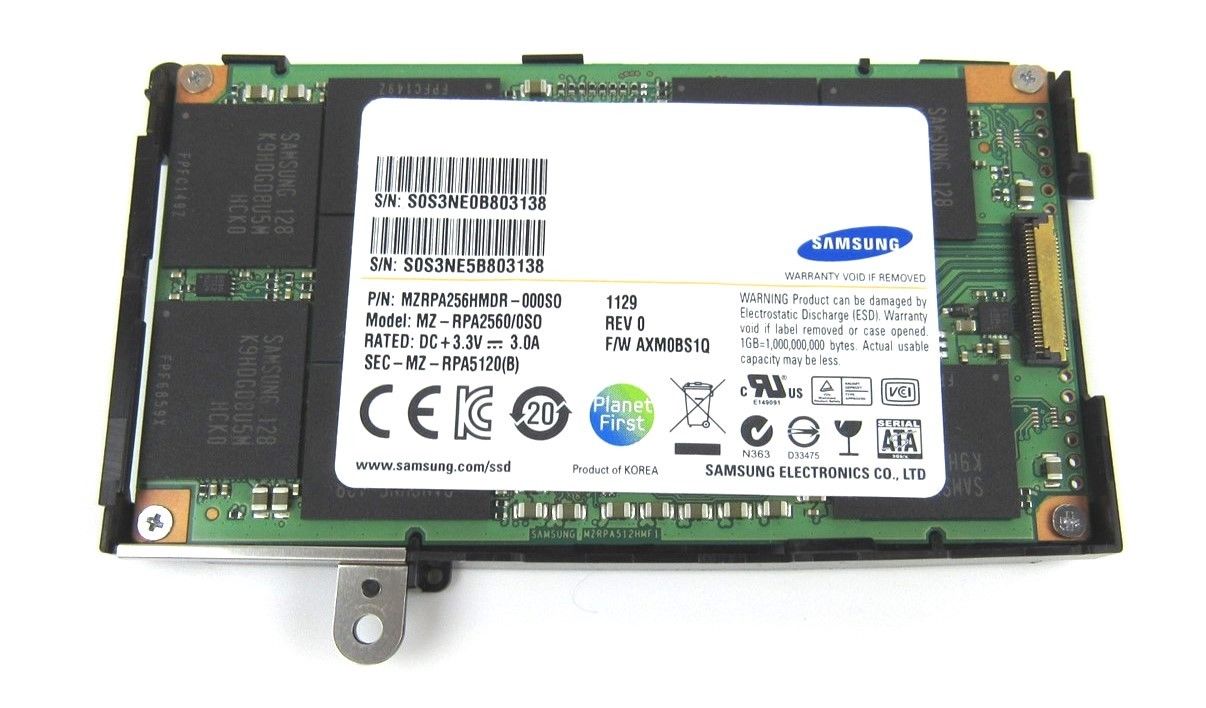 Samsung Raid LIF 1.8" 256GB MLC SSD for Sony VPCZ2 VPC-Z2 MZ-RPA2560