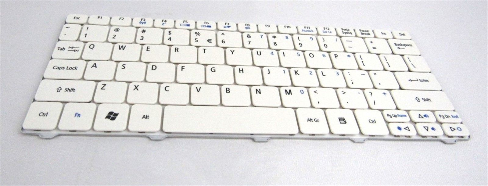 Acer Aspire One 532H 9Z US Keyboard White ZH9 KB.I100A.114 9Z.N3K82.S1D