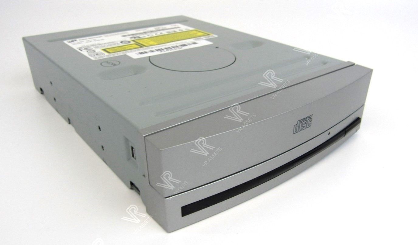 Hitachi LG IDE CD-ROM Silver Curved Bezel Optical Disc Drive 48X GCR-8483B