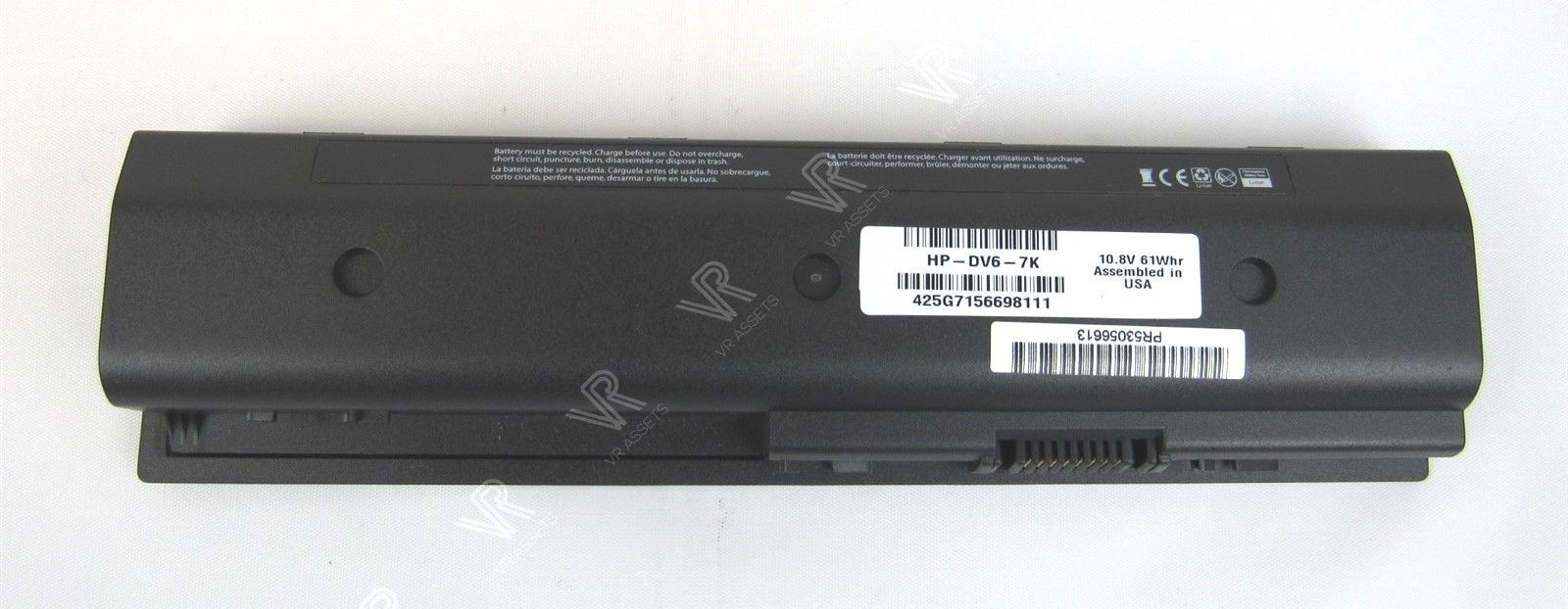 Battery for HP Compaq DV6-7000 DV6-8000 DV4-5000 DV4-5099 10.8V 61Whr HP-DV6-7K