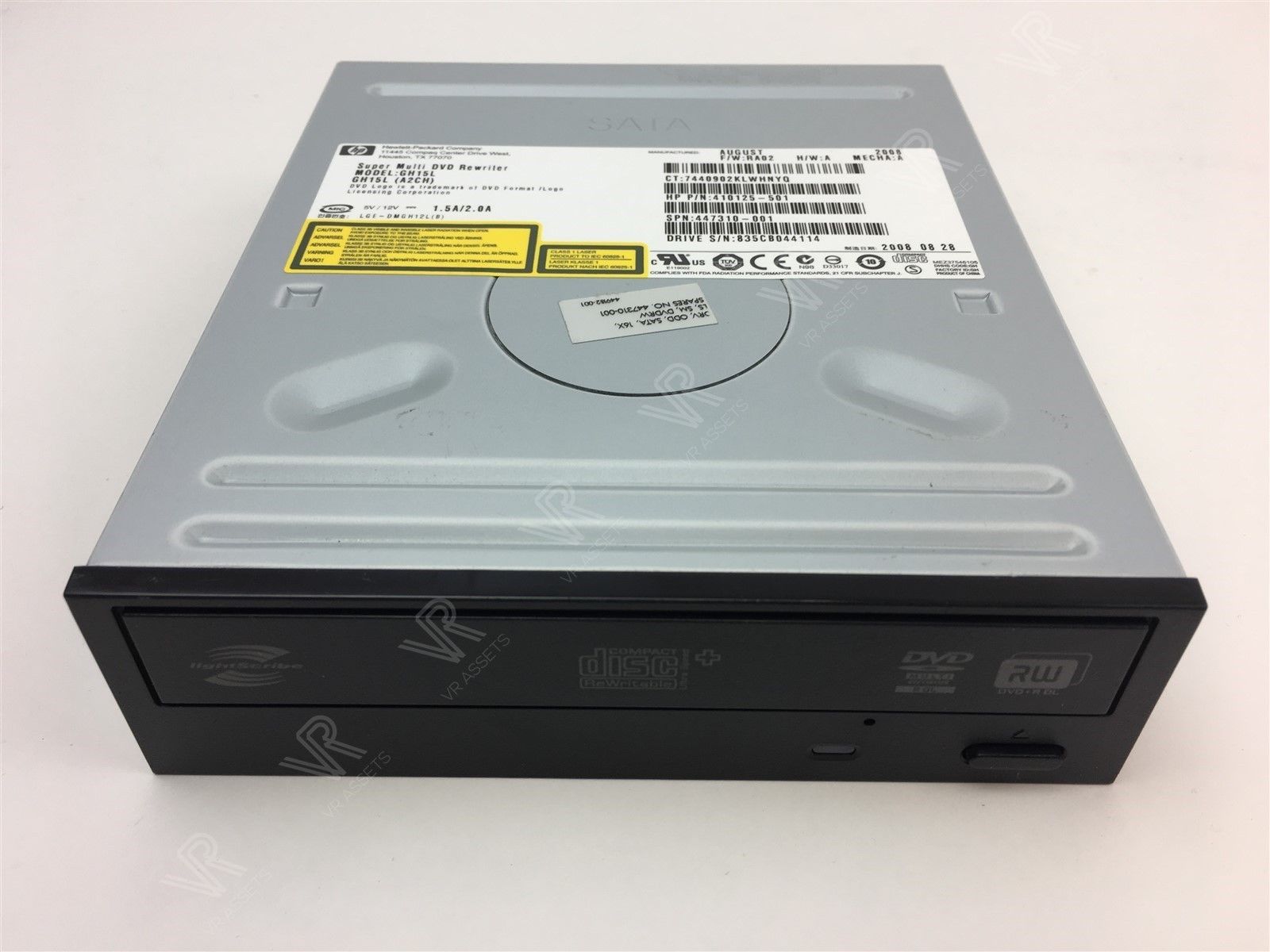 Genuine HP DVD-ROM DVD Internal SATA Drive GH15L 410125-501