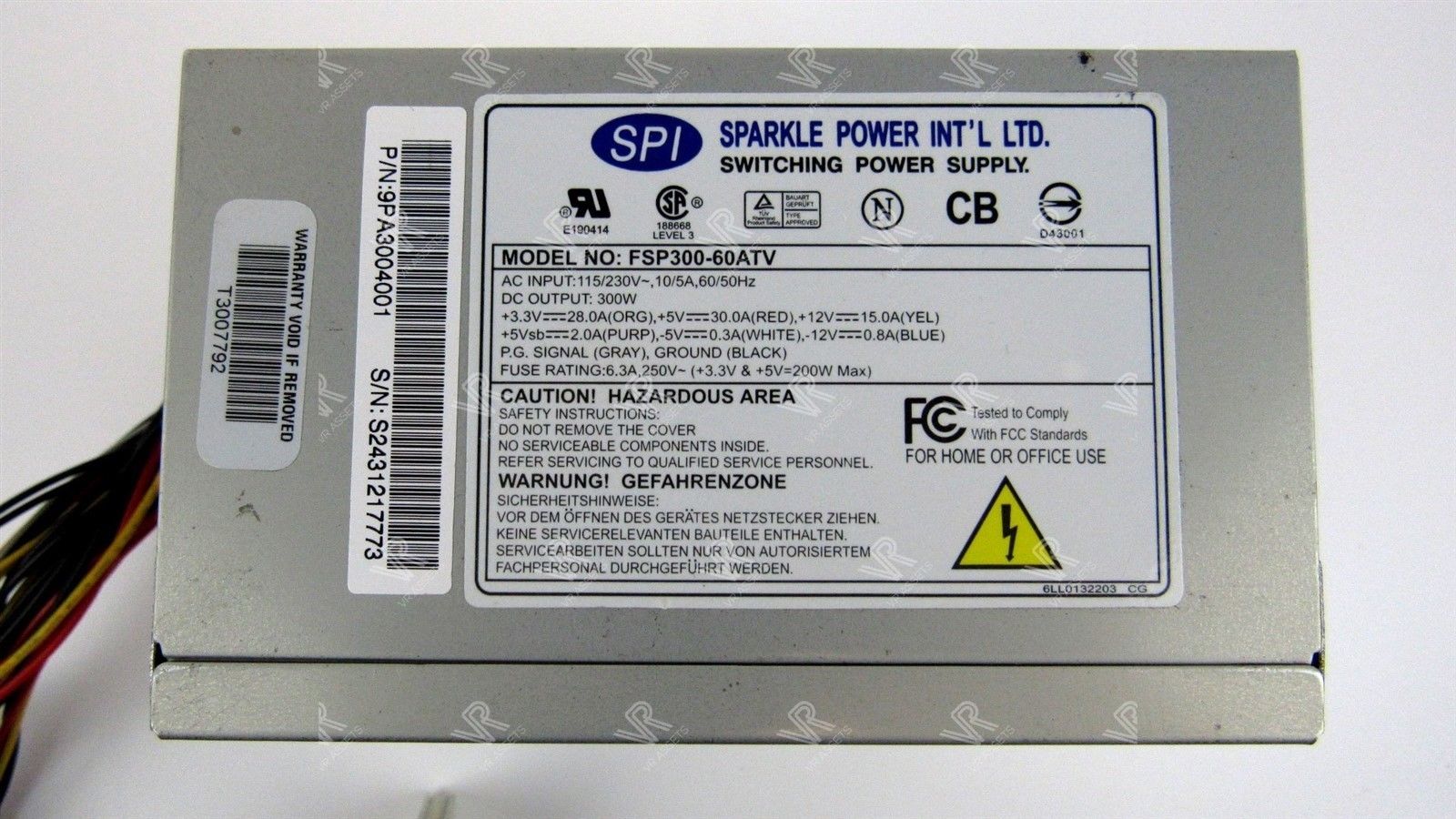 Sparkle Power INTL FSP300-60ATV Switching Power Supply T112699 