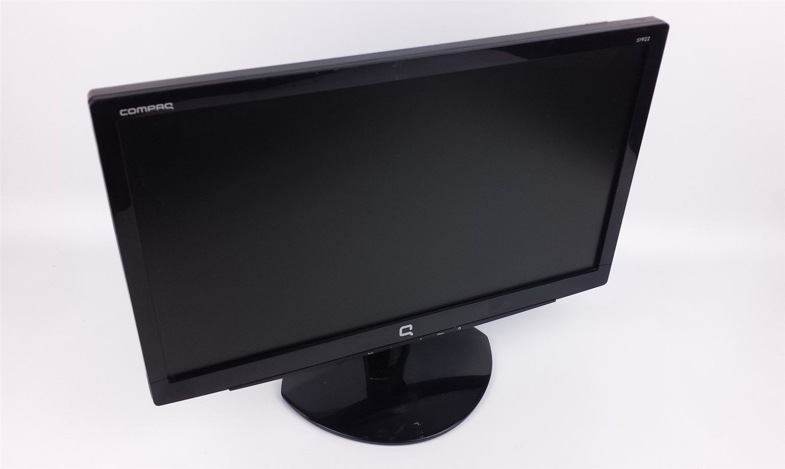 HP Compaq S1922 Widescreen LCD Computer Monitor 18.5" WM766A w/ Power & VGA Cord