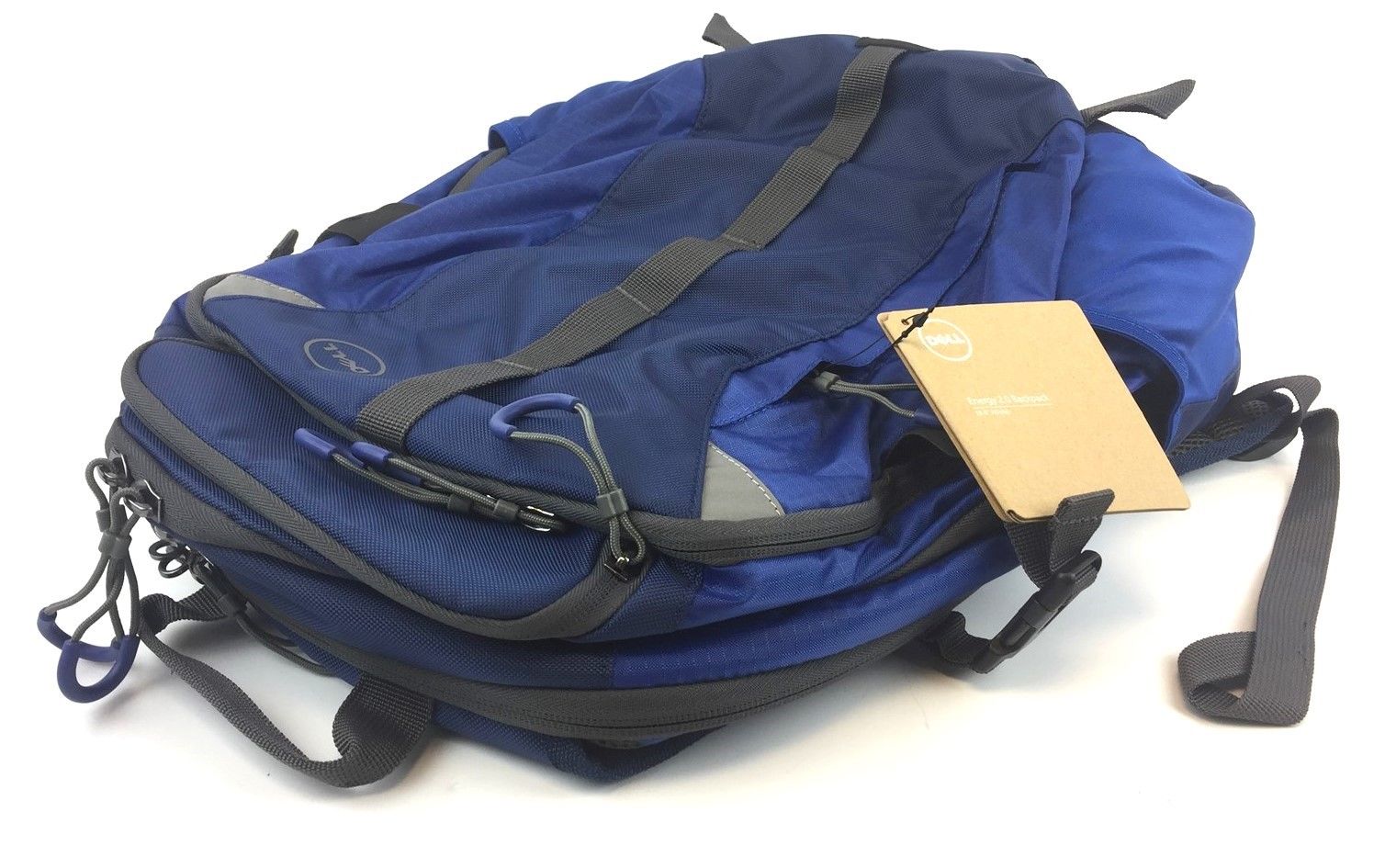Dell Energy 2.0 15.6" Carrying BackPack Case Bag Ripstop Nylon Blue 628KR 0628KR