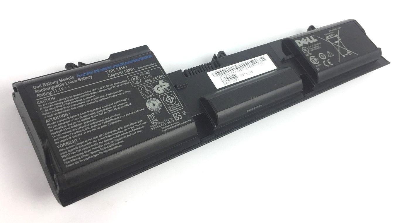 Genuine Dell Latitude D410 Battery Module 11.1V 53Wh Type Y6142 MY988 0MY988