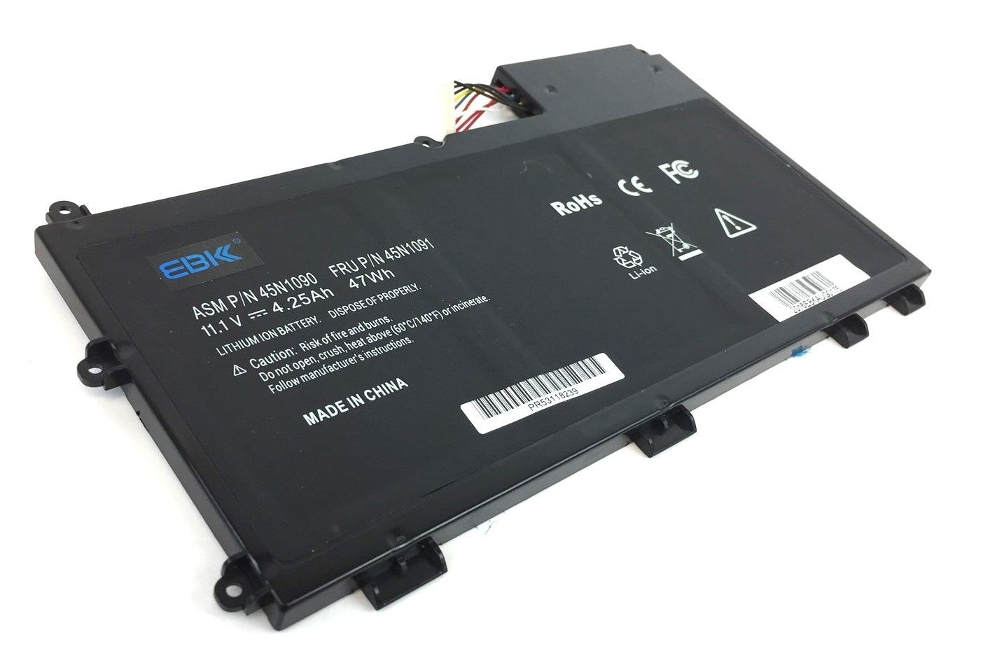 Battery for Lenovo ThinkPad T430U 11.1V 47Wh 45N1090 45N1091