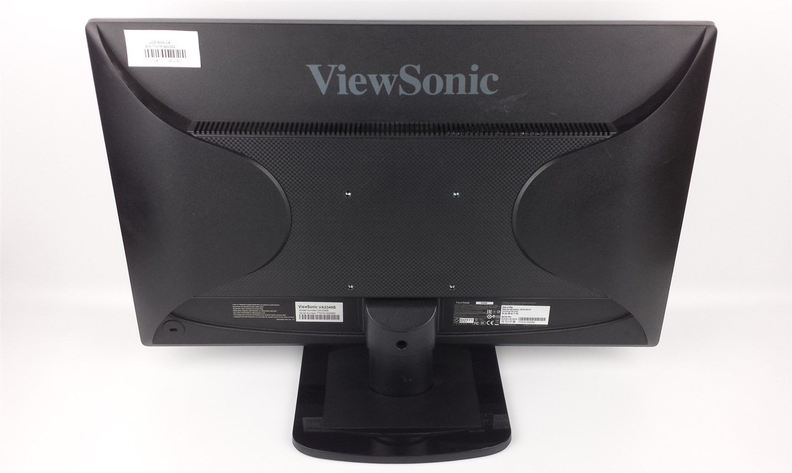 ViewSonic VA2349S LCD FHD Computer Display Monitor 23" w/ Power & VGA Cord