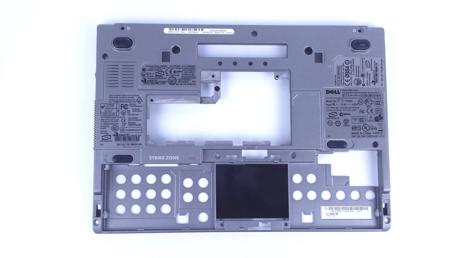 Genuine Dell Latitude D430 Laptop Bottom Case CN-0YT126 AM02F000100 YT126