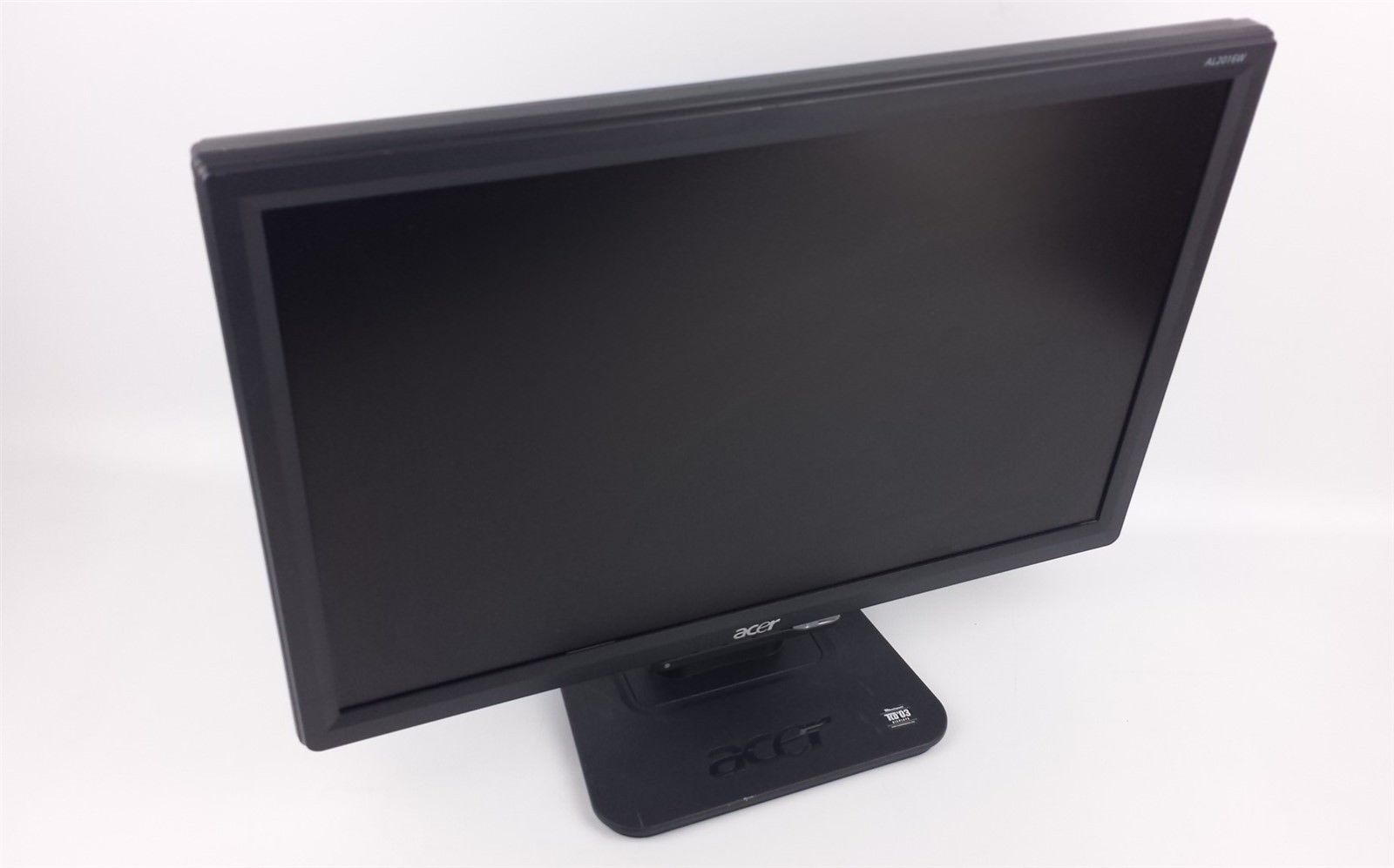Acer AL2016W Widescreen LCD Computer Monitor 20" ET.D16WP.B04 w/ Power&VGA Cord