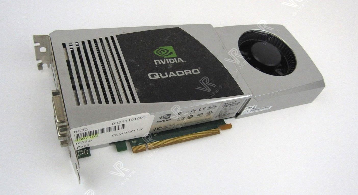 Nvidia Quadro FX5800 4GB DDR3 Video Graphics Card PCI-E Displayport Dual DVI
