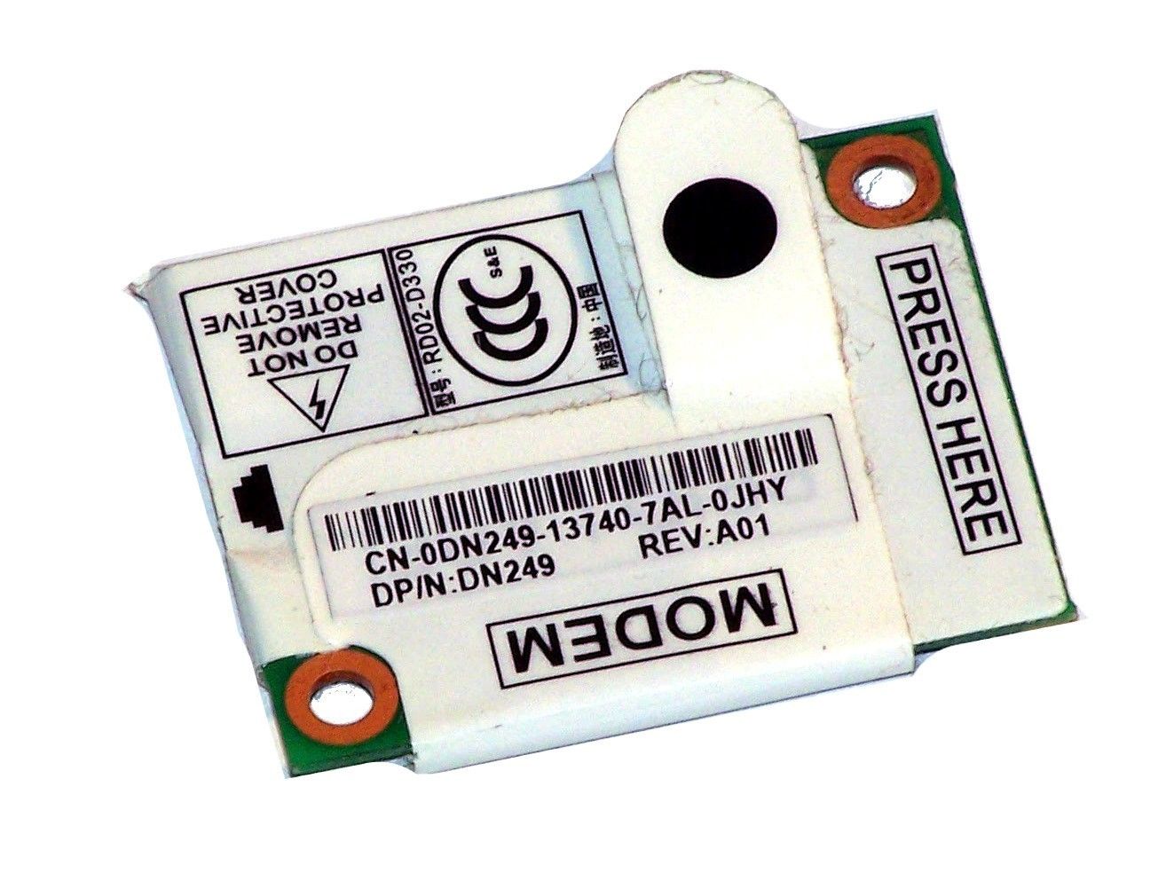 Dell Inspiron 1520 Replacement Internal Dial-up Modem w/Lan Cable DN249 0DN249