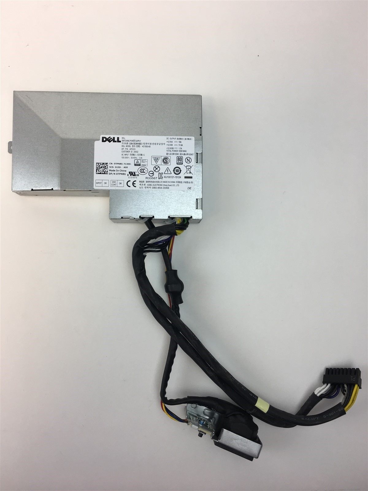 OEM Dell Optiplex 22 3240 3440 7440 All-In-One 155W Power Supply H155EA-00 143FN 
